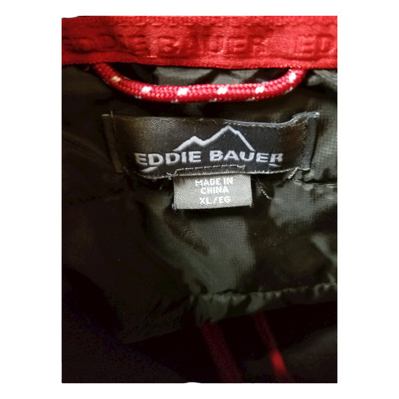 Eddie Bauer Pullover Long‎ Sleeve Men's Black Jacket 1/4 Zip Size XL (Actual L) - Picture 5 of 5